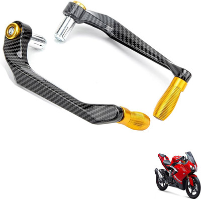 Generox Premium Quality Protective Lever Guard for All BikeGX-CRNF- Bike Crash Guard(TVS)
