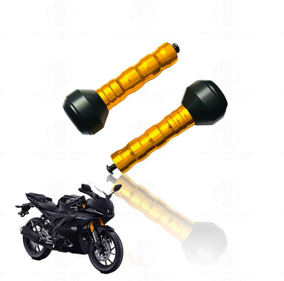 Moto Genius Yamaha R15 V4 Frame Slider Crash Protection Guard | Premium Protector (Yellow) Bike Crash Guard(Yamaha)
