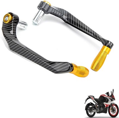 Generox Premium Quality Protective Lever Guard for All BikeGX-CRNF-GolDenLG310 Bike Crash Guard(Bajaj)