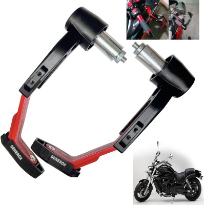 Generox Handle Protector Lever Guard for All Bike REDnBLACK_493 Bike Crash Guard(Hyosung)