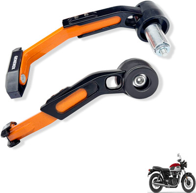 Generox Brake Clutch Lever Guard For Bonneville T100 Bike Crash Guard(Triumph)