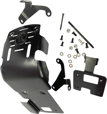 Dhe Best Bike Engine Plate Engine plate With Black For Royal Enfield Classic Desert Storm Bike Engine Guard(Royal Enfield)