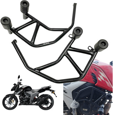 Dhe Best Bike Safety Protector Crash Guard Frame Slider for TVS Apache RTR 160 4V(TVS)