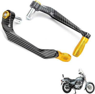 Generox Premium Quality Protective Lever Guard for All BikeGX-CRNF-GolDen028 Bike Crash Guard(Bajaj)
