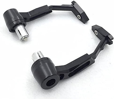 waytwogmart Brake Clutch Protect Lever Guard CNC Handlebar Protector Black Universal Bike Crash Guard(Universal For Bike)
