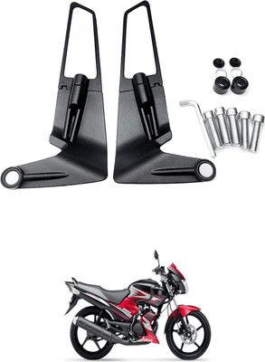 LOVMOTO Manual Blind Spot Mirror For Hero Splendor Pro(Left, Right)