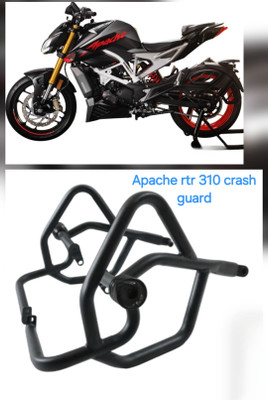 ZOJILA Best Heavy Quality Metal Crash Guard With Sliders Compatible For Apache RTR 310(TVS)