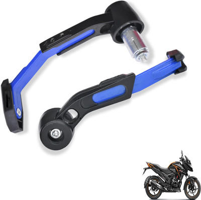 Shopland Adjustable CNC Lever Guard for All Bike LG_Blue287 Bike Crash Guard(Honda)