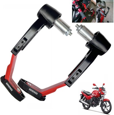 Generox Handle Protector Lever Guard for All Bike REDnBLACK_LG006 Bike Crash Guard(Hero)