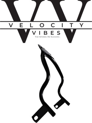 VELOCITY VIBES Front Number Plate Frame Indicates compatibility with 5 models (BLACK) Bike Crash Guard(Bajaj, Yamaha, TVS)
