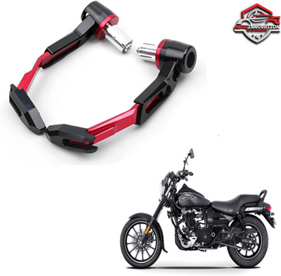 Autoinnovation Premium Adjustable Brake Clutch Lever Protector for Motorcycles Safety_RED_39 Handlebar Hand Guard(Bajaj)