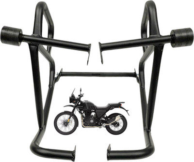 OZANGO Bike Metal Leg guard / Crash Guard Frame Slider for Himalayan BS4 2015-2023(Royal Enfield)