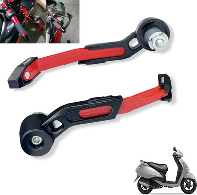 Generox Lever Protector Guard GX-LeverGuard-RED-148 Bike Crash Guard(TVS)