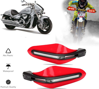 AUTO PEARL RED Protector Proguard Pro Brake Clutch Lever Protector Guard Bike Crash Guard(Suzuki)