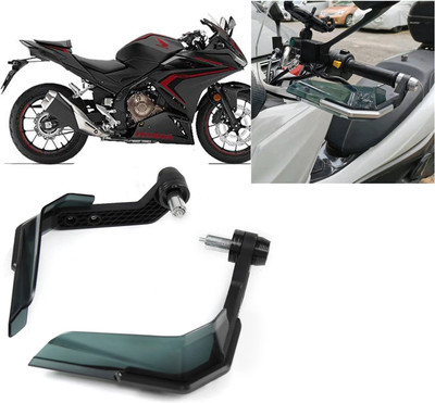 AUTO PEARL Hand Guard Protector Windshield for All Bikes_214 Handlebar Hand Guard(Honda)
