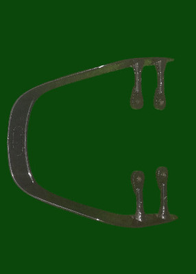 pnk STYLISH HEAVY S ROD OPEN LEG GUARD Bike Crash Guard_155(Hero)