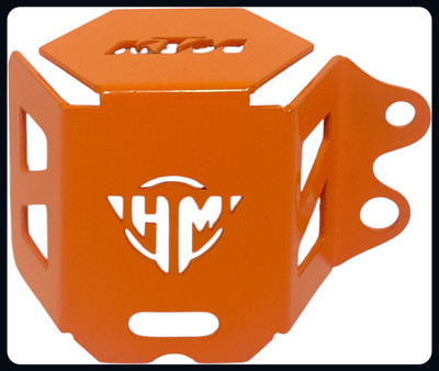 HIMOTORS KTM Rear Brake Oil Container Fluid Cap Guard For KTM GPR ORANGE-A Bike Crash Guard(KTM)