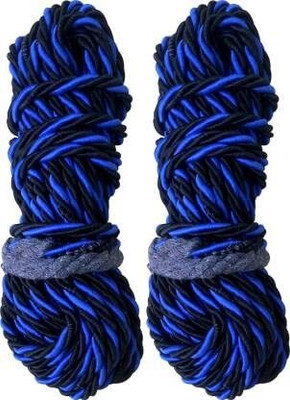 VPRS Leg Guard Rope Pack of 2 Bike Crash Guard Rope Blue(Universal For Bike)(Universal For Bike)