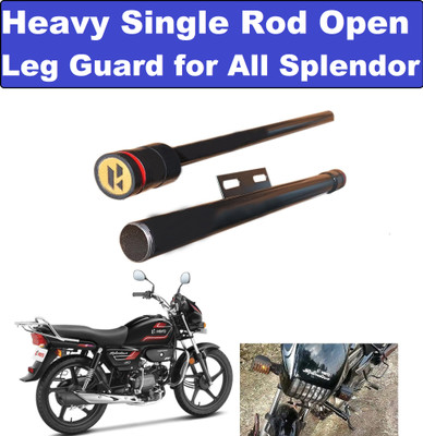 AIRSKY all Splendor bike for Heavy Side Open Rod Leg Guard Bike Crash Guard(Hero)