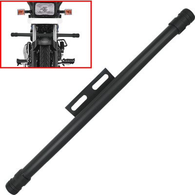DAZZRIDE Heavy Duty Single Rod Bat Leg Guard Black for Hero Splendor Crash Guard(Hero)