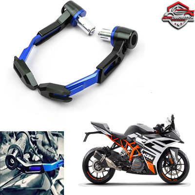 Autoinnovation Blue Black CNC 22mm Brake Clutch Lever Guards Protective Guard-47 Bike Crash Guard(KTM)