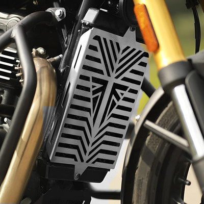 SGTB Radiator Steel Grill for Triumph Speed 400 Scrambler 400X Bikes Bike Radiator Guard(Triumph)