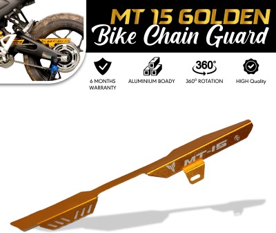 OBEROI'S TRADERS Bike Golden Chain Cover | Bike Protective Guard For MT 15 Bike Chain Guard(Yamaha)