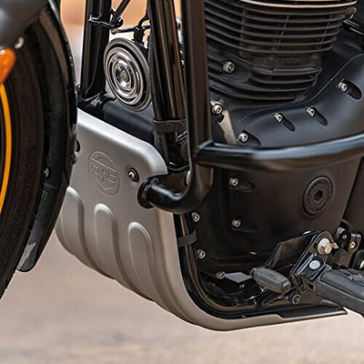 WHEETOYKART Heavy Duty Crash Guard Sump Plate for Royal Enfield Standard New Edition(Royal Enfield)