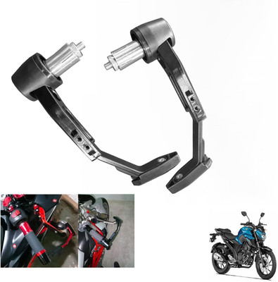 Shopland CNC Handlebar Protector Brake Clutch Motorcycle Lever Guard For FZ25 Bike Crash Guard(Yamaha)