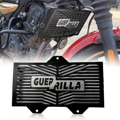 ASRYD RADIATOR GUARD BLACK FOR GUERRILLA 450 Bike Radiator Guard(Harley Davidson)