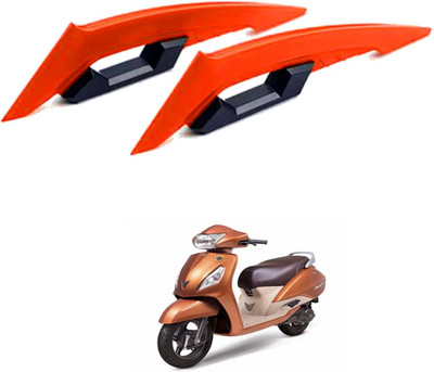 XZRTZ Winglet, Scratch Resistant Universal Sturdy Side Spoiler forJupiter Bike Crash Guard(TVS)