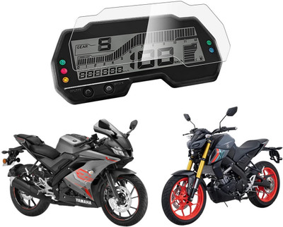 SRPHERE Bike Speedo Meter Display Screen Tempered Glass/Guard PQ Bike Crash Guard(Yamaha)