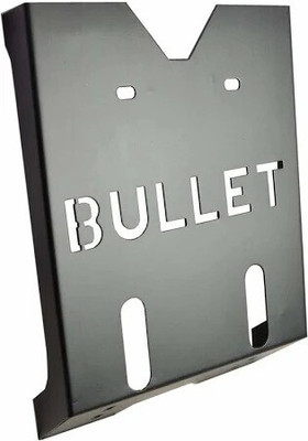 WHEETOYKART Bullet Design Bash Plate Steel Engine Sump Guard for 350/500 BS6 Bikes| Bike Engine Guard(Royal Enfield)