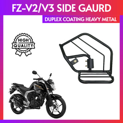 ZRIDE Side Guard Footrest Black For FZ V2/V3 Bike Saree Guard(Yamaha)