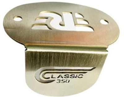 SGTB Disk Oil Reservoir Cap Steel Cover for Enfield 350 Reborn Master Cylinder Guard Bike Crash Guard(Royal Enfield)
