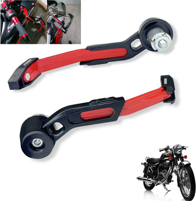 Generox Lever Protector Guard GX-LeverGuard-RED-097 Bike Crash Guard(Royal Enfield)