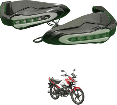 LOVMOTO Front, Side LED Indicator Light for Hero Splendor NXG(Blue, Amber)