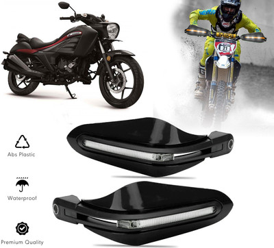 AUTO PEARL Black Protector Proguard Pro Brake Clutch Lever Protector Guard Bike Crash Guard(Suzuki)