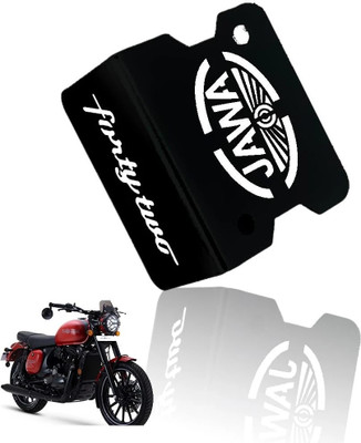 Moto Genius Front Disc Brake Fluid Reservoir Oil Cap for JAWA 42 Bike Crash Guard(JAWA)