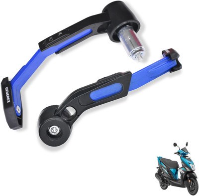 Generox Adjustable CNC Lever Guard for All Bike BlueLG355 Bike Crash Guard(Yamaha)