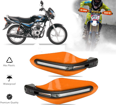 AUTO PEARL Orange Protector Proguard Pro Brake Clutch Lever Protector Guard Bike Crash Guard(Bajaj)