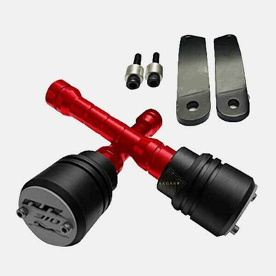 PGX Auto Accessories Frame Slider for Apache RR310 & BMW 310RR Red Bike Crash Guard(TVS)