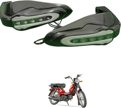 LOVMOTO Led 7/8 Handlebar Hand Guard Motorcycle Handguards with Led Light Sup-er XL Handlebar Hand Guard(Universal For Bike)