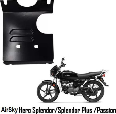AIRSKY ENGINE PLATE SAFETY PLATE FOR HERO BIKES Bike Chain Guard(Hero)