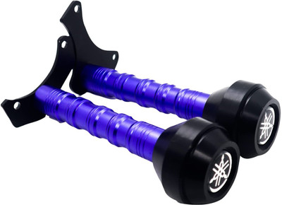 VLS AUTOMOTIVE Heavy Duty CNC Frame Slider Crash Protection Guard for Bike Bike Crash Guard(Yamaha)