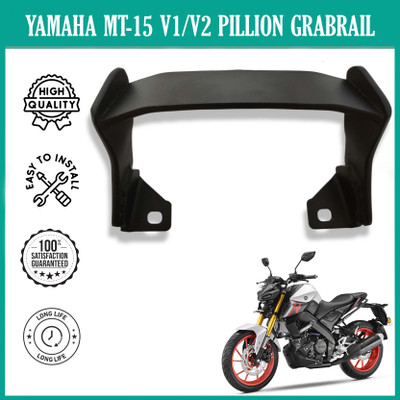 DAZZRIDE Aluminium MT15 V1/V2 Pillion Grabrail Black Handlebar Hand Guard(Yamaha)