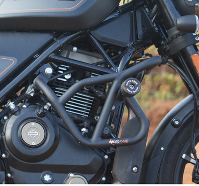 auto trends HARLEY 440 X HEAVY CRASH GUARD WITH SLIDERS(Harley Davidson)