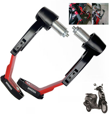 Generox Handle Protector Lever Guard for All Bike REDnBLACK_102 Bike Crash Guard(Universal For Bike)