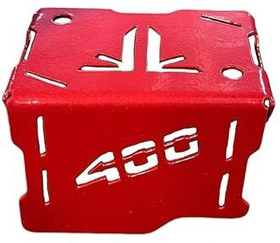 SGTB Triumph Speed 400 Front Master Cylinder Guard Disc Oil Container Red Bike Crash Guard