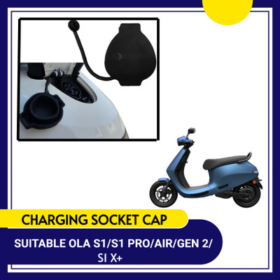 ZRIDE PREMIUM QUALITY CHARGER SOCKET CAP FOR OLA S1/S1 PRO/AIR/GEN 2/S1 X+ Bike Crash Guard(Ola)